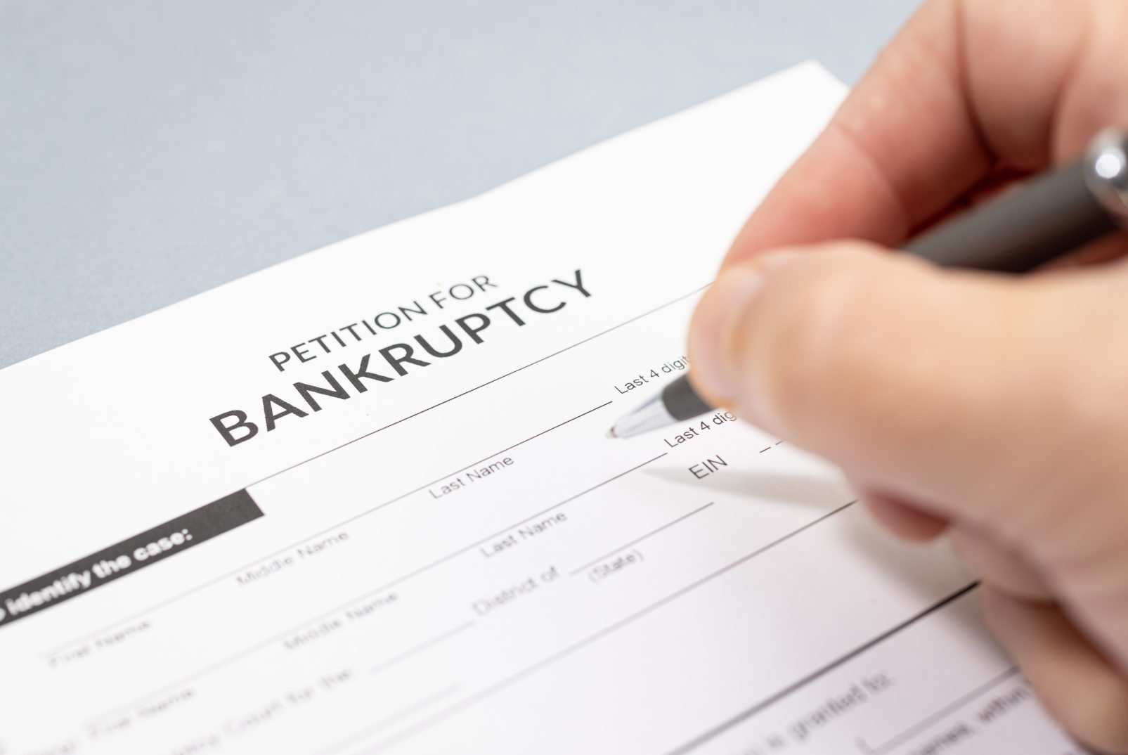 The Chapters of Bankruptcy