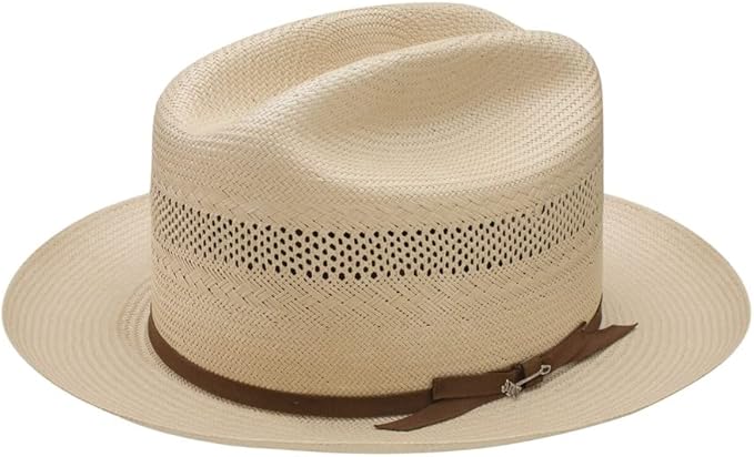 Stetson Toasted Open Road Vent 10X Straw Cowboy Hat SSOPRV-0526T1