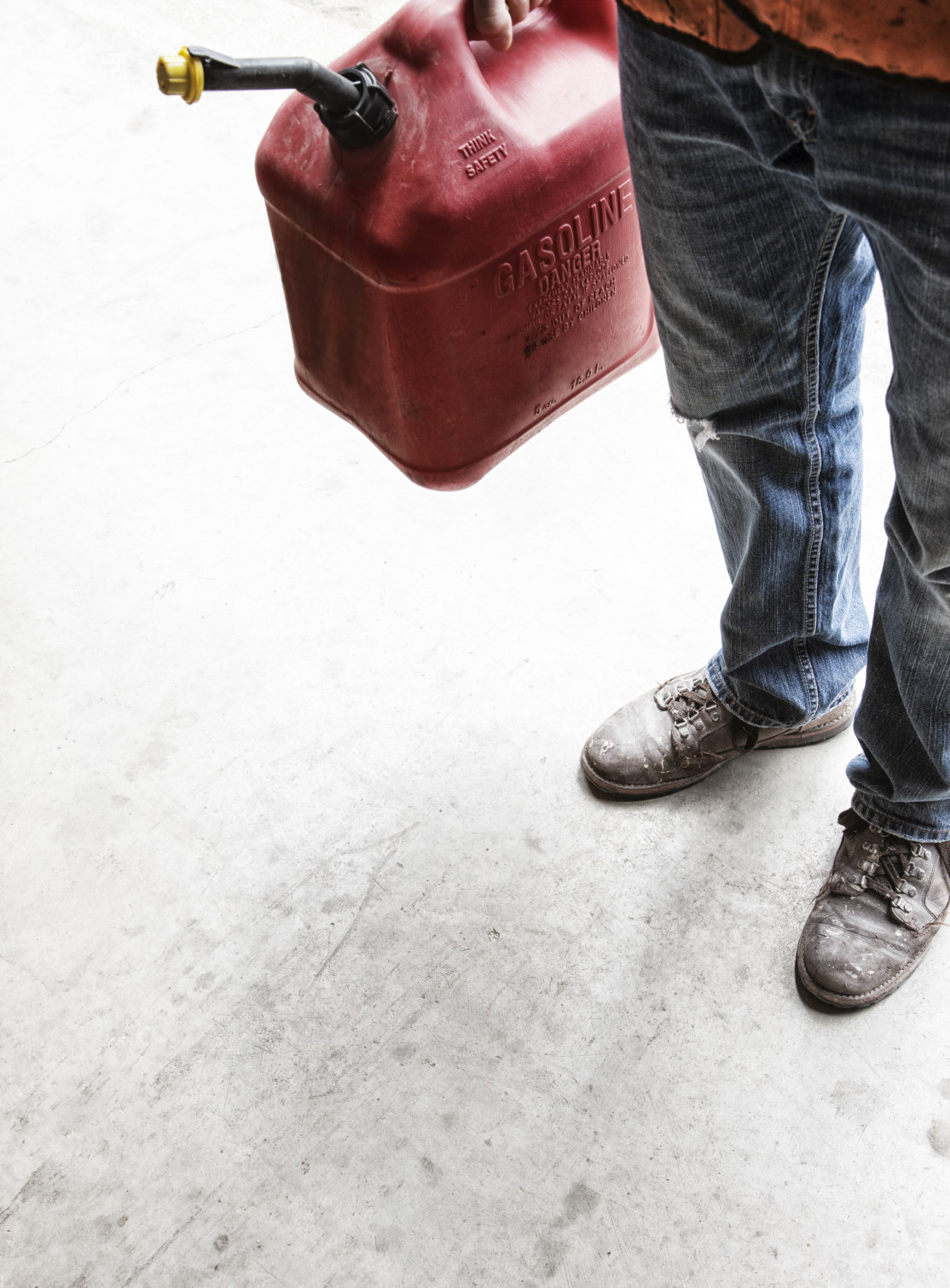 This top notch metal gas can is made in the USA